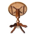 thumbnail image 3 of International Concepts 36" Round Pedestal Bar Table in Cinnamon, 3 of 6