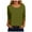 A01_Mint Green, variant on Towmus Womens Tops 3/4 Sleeve Solid Color Crew Neck T Shirt Oversized Casual Women Blouse Business Work Summer Dresses S-3XL Under $6