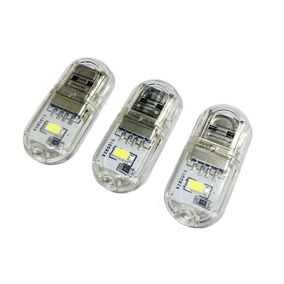 PBPBOX 6Pcs Multi Color Night Light Portable Plastic Table Decor for Outdoor and Dormitory Use