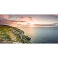 thumbnail image 3 of Frank, Assaf 24x14 Black Modern Framed Museum Art Print Titled - Sunset-Great Orme-North Wales, 3 of 5