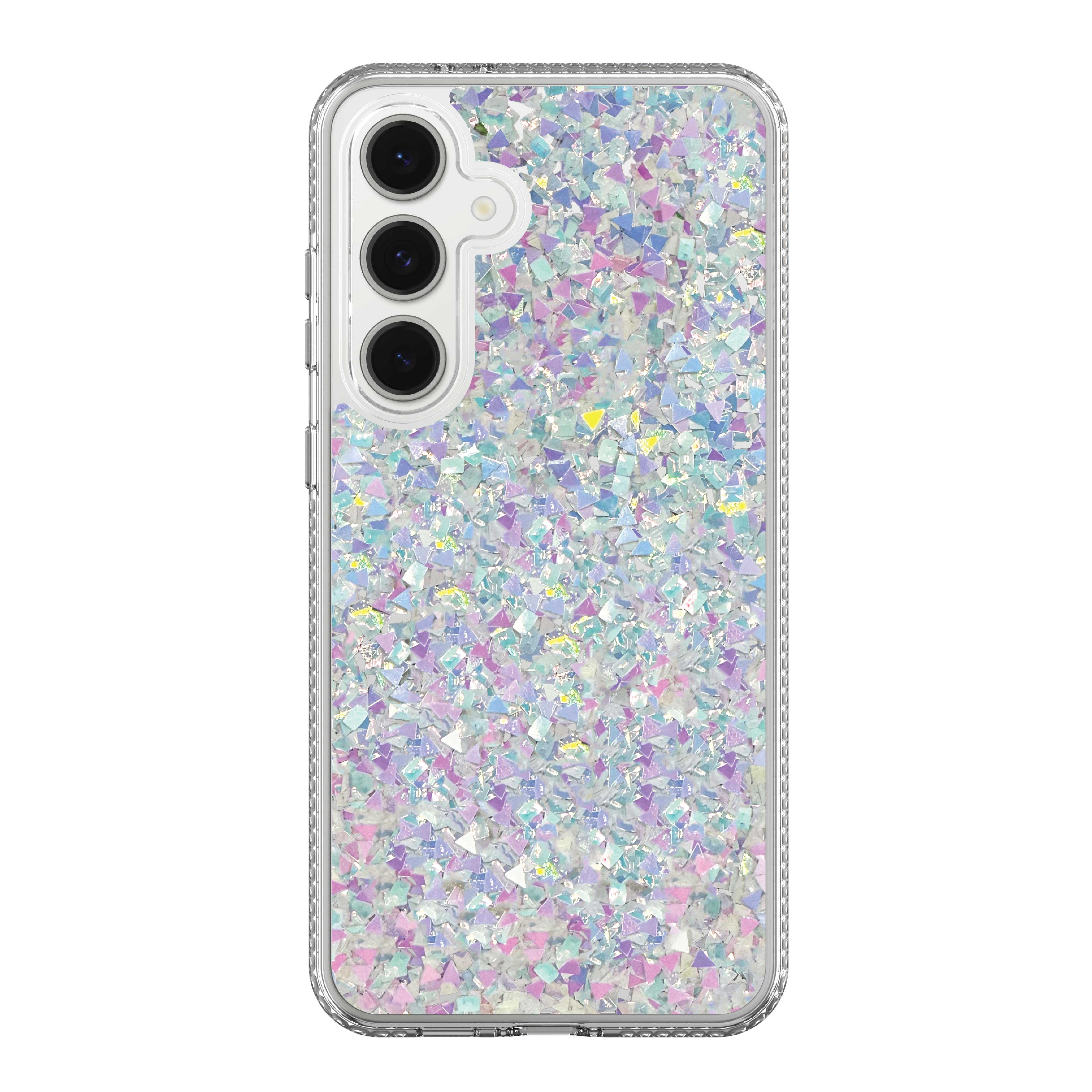 onn Phone Case for Samsung Galaxy S24 FE - Iridescent Glitter Fleck