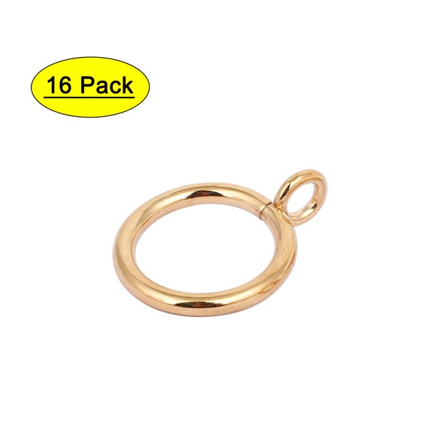 Metal Drapes Curtain Eyelet Rings 1" Inner Dia 16pcs