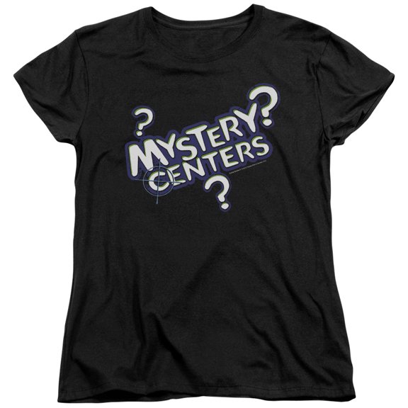 Dubble Bubble Mystery Centers S/S Women's T-Shirt Black