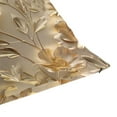 thumbnail image 7 of Luxury Gold Flower Throw Pillow Covers Couch Pillowcases Decor for Bed Sofa 18" x 18", 7 of 7