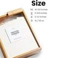 thumbnail image 2 of 101oz /3L Clear Large Wooden Cereal Containers Storage for Cereal, Rice, Snack, Candy Storage, 2 of 6