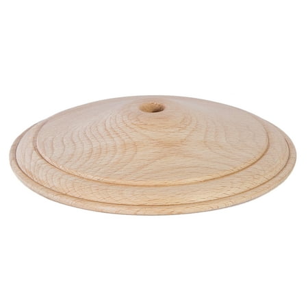 

B&P Lamp® 2 1/2 Inch Diameter Wooden Vase Cap Unfinished