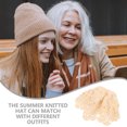 thumbnail image 3 of unbranded Gorro De Beige Para Mujer Ideal Para Uso Decorativo Y Combinar Con Outfits, 3 of 6