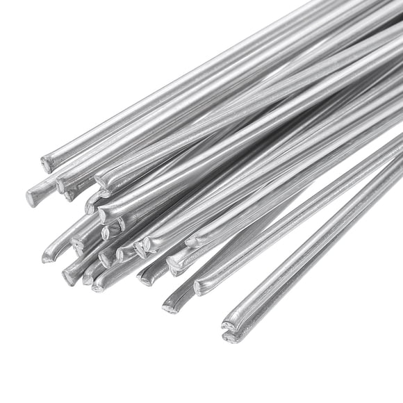 Uxcell 30pcs Aluminum Welding Rods 13" x 5/64" Aluminum Welding Wires Flux CoredLow Temperature Easy Melt for Metal Stainless Steel Copper