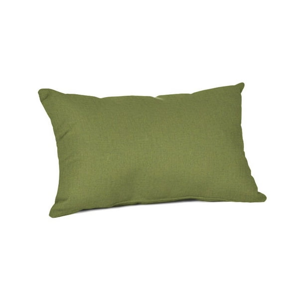 Sunbrella 20" x 13" Lumbar Pillow Cast Moss