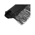 thumbnail image 4 of Women's Long Satin Finger Gloves with Tassels Arm Warmer Elbow Length Sleeves for Female Halloween Opera Dance Wedding Party Black, 4 of 6
