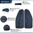 thumbnail image 2 of 26" Water-Resistant Compact Sports Gun Case | Padded Gun Bag with Multiple Pockets | Lockable Dual Zipper | For Range Use & Secure Storage, 2 of 5
