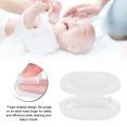 thumbnail image 1 of Silicone Baby Toothbrush,  Baby Tooth Brush Finger Toothbrush Infant Safe Teeth Cleaner with Storage Case, 1 of 7