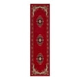 thumbnail image 3 of Unique Loom Reza Collection Area Rug - Washington (2' x 8' 2" Runner Red/Black), 3 of 7