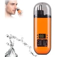 thumbnail image 1 of Groom With Precision,Ultimate 2-In-1 Nose Hair Trimmer For Effortless, All-Day Comfort,Electric Nose Hair Trimmer For Men Women Rechargeable,Waterproof Nasal Hair Cutter With Digital Display (Orange), 1 of 7