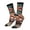 2 Black-1, variant on Flower Crown Cat Print Adult Socks for Men & Women,Calf Socks, Ankle Socks,Boots Socks,Breathable Casual Sock,Unisex Crew Socks