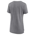 thumbnail image 3 of Women's Gray San Diego Padres Weathered Official Logo Tri-Blend T-Shirt, 3 of 3
