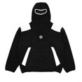 thumbnail image 2 of Chaqueta de lana de cordero para otoño e invierno, chaqueta gruesa de lana para hombre, sudadera térmica con capucha, suéter holgado con capucha, ropa de calle para mujer, 2 of 4