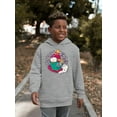 thumbnail image 2 of Bird On Snowboard Hoodie Juniors -Image by Shutterstock,  Medium, 2 of 4