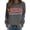 Grey, variant on Jesus Crewneck Sweatshirts Women Christian Letter Print Shirts Casual Fall Long Sleeve Pullover Oversized Winter Clothing