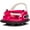 12v rose red, variant on Kids Bumper Car, 12V Ride on Toy with Remote Control, Electric Bumper Car Ride on for Girls Boys Ages 2-5, 360 Degree Spin, Bluetooth, Light, Seat Belt, Rose Pink