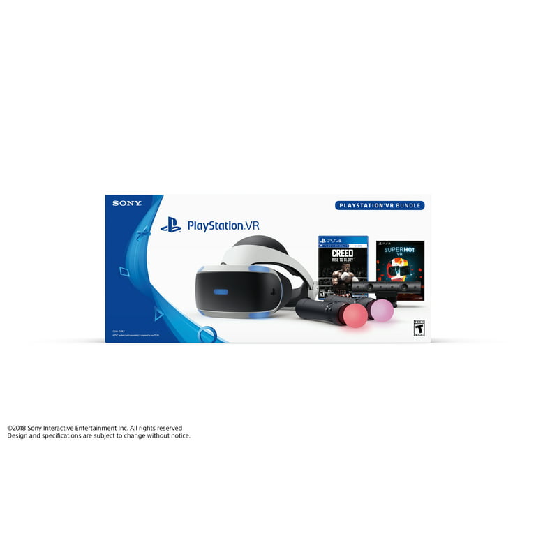 film Aja cykel Sony PlayStation 4 VR CREED: Rise to Glory + Superhot VR Bundle, Black,  3003470 - Walmart.com