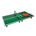 thumbnail image 3 of Mini mesa de pong con 2 paletas, portátil, para hacer ejercicio, mesa de tenis de mesa, multifuncional, para festivales, juegos de mesa y cartas., 3 of 8