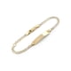 thumbnail image 2 of Esclava Barbada Diamantada Ajustable 14 a 12 cm Oro Sólido 14k, 2 of 4
