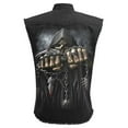 thumbnail image 2 of GAME OVER - Sleeveless Stone Washed Worker Black, 2 of 3