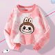 thumbnail image 3 of Suéter de cuello redondo para niños POP MART Labubu, lindo jersey con estampado de dibujos animados para niños y niñas, camisetas cálidas informales de invierno, regalos de cumpleaños para niños, 3 of 5