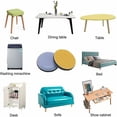 thumbnail image 5 of 16 deslizadores para muebles, adhesivo de teflón, protector de teflón, deslizador de teflón para mover muebles pesados ​​fácilmente, utilizado en sillas, sofás, escritorios, mesas, brazos, 5 of 5