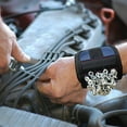 thumbnail image 5 of Ma Gnetic Wristband for Tools Built in 10 Wrist Ma Gnetic Screw Holder Suitable for Screws Wrenches Screwdriver Bits, 5 of 5