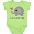 thumbnail image 3 of Inktastic Loved by My Gigi Grandma Boys or Girls Baby Bodysuit, 3 of 5