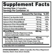(2 Pack) Quick Fire Keto ACV Pills 1275mg Alternative to Gummies Dietary Supplement 120 Capsules
