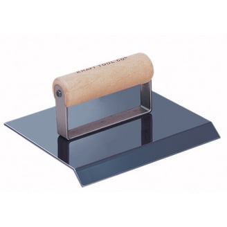 Kraft Tool CF197 1-1/2-Inch Radius Curb Tool with Wood Handle, 6 x 5-Inch Kraft Tool CF197 1-1/2-Inch Radius Curb Tool with Wood Handle, 6 x 5-Inch