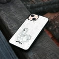 thumbnail image 4 of FINCIBO Soft Rubber Protector Cover Case for Apple iPhone 13 6.1" 2021 (NOT FIT Apple iPhone 13 mini 5.4" 2021/iPhone 13 Pro 6.1" 2021/iPhone 13 Pro Max 6.7" 2021), White Silkie Chicken, 4 of 5