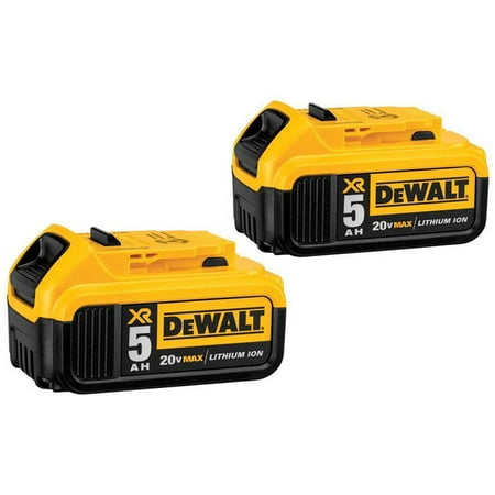 DEWALT 20V MAX XR 5.0AH LITHIUM ION BATTERY (2-Pack)
