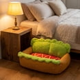 thumbnail image 4 of Hohaski Hot Dog Dog Bed,Hot Dog Pet Bed,Small Bun Dogs and Cats Bed with Non-Slip Bottom Removable Washable for All Pets, 4 of 7
