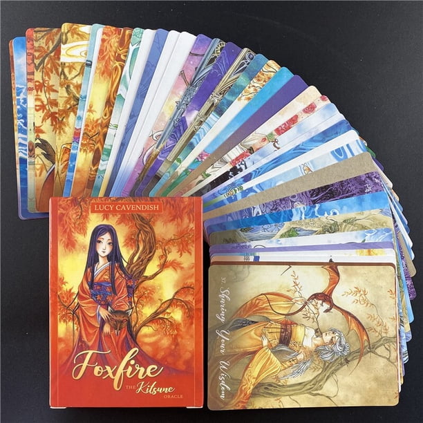 Cartas de Tarot versión en inglés, activaciones de Geometría Sagrada, baraja de oráculo, juego de mesa de Tarot, diversión familiar para interiores, nuevo Fivean unisex