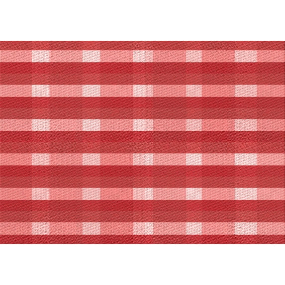 Ahgly Company Indoor Rectangle Patterned Bean Red Area Rugs, 2' x 4'