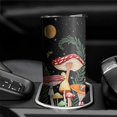 thumbnail image 4 of Mushroom Skinny Tumbler With Straw and Lid, Stainless Steel 20oz Insulated Coffee Travel Mug, Mushroom Cups for Mushroom Lovers Gifts for Women and Girls, 4 of 6