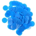 thumbnail image 1 of MOVTOTOP Blue Plastic Bingo Game Chips for Fun Prank Use and Math Learning Activities, 1 of 7