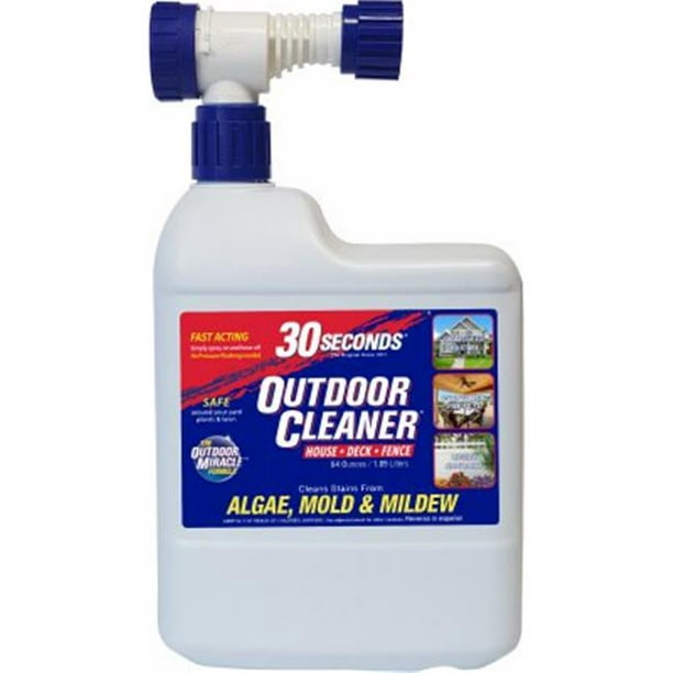 Collier Manufacturing 233849 64 oz 30 Seconds Outdoor Cleaner with Hose End  Sprayer 
