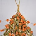 thumbnail image 6 of 25 Inch Artificial Fall Wheat Ears Swag,Hanging Teardrop Floral Swag,Farmhouse Swag Garland for Front Door Garden Home Wall Festival Decoration, 6 of 7