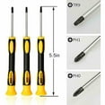 thumbnail image 3 of E.Durable PlayStation 4/ PS5 Complete Screwdriver Set Repair Cleaning Upgrade Tool Kit for PlayStation PS4 Security Torx Screwdriver T9H (TR9) Phillips PH0 PH1, 3 of 10