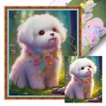 thumbnail image 1 of Hilo Algodón Ecológico Bordado Punto Cruz Con Perro Del Zodiaco Impreso 11CT 40x50cm, 1 of 9