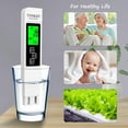 thumbnail image 6 of Most Accurate So Far 4-in-1 Instant Read TDS Meter - Measures TDS, EC, & Temperature (°C/°F) - Digital Water Testing Kit for Tap, Well, Pool, Hydroponics, Aquarium, RO/DI System White, 6 of 14