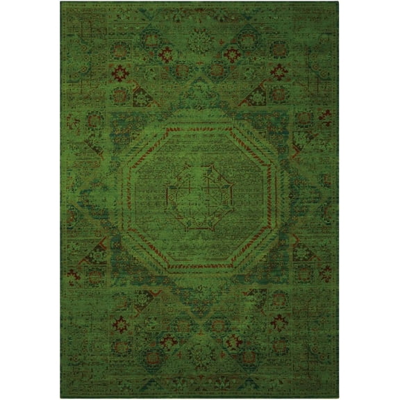 Nourison Timeless Teal Area Rug Teal 7'9" x 9'9"