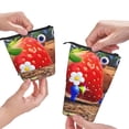 thumbnail image 3 of Lsque Pikmin Pattern Telescopic Pencil Bag Pen Holder Stationery Case, Stand-up Retractable Transformer Bag Organizer, 3 of 6