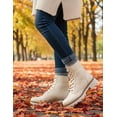 thumbnail image 2 of Botín Para Mujer Greenlove® Formal Invierno Tendencia Moda beige 26, 2 of 10