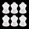 thumbnail image 3 of 10 Pcs Electrode Replacement Pads For Omron Massagers Elepuls L White Onesie, 3 of 5